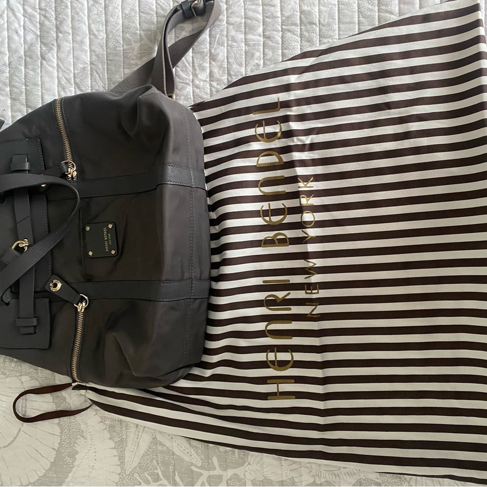 Henri Bendel Black Tote Bag